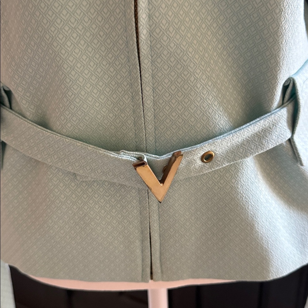 VALENTINO Mint Green Utility Jacket